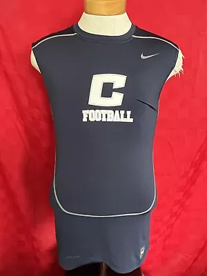 RARE UConn Huskies Football Nike Pro Combat Sleeveless Jersey Shirt Large • $19