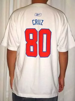 Victor Cruz #80 New York Giants NFL Reebok Men's T-Shirt • $13.56