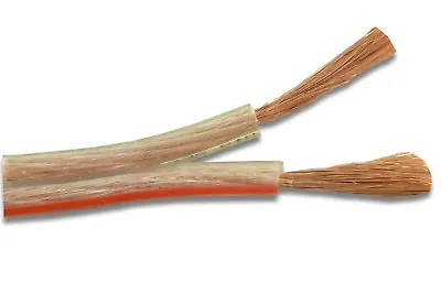 £2.78 • Buy Quality Speaker Cable 2.5mm²  OFC Pure Copper Speaker Wire - Choose Length