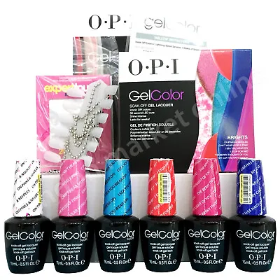 £9.95 • Buy OPI Gel Color BRIGHTS Colour Soak Off Gel Lacquer Nail Polish 15ml 