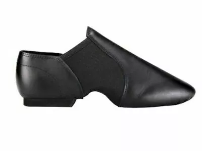 JAZZ DANCE SHOES For Children&Adult Slip On Boys And Girls Black Tan • £8.18