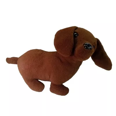 Dan Dee  Soft  Brown Dachshund Weiner Dog 8  Plush Stuffed Animal • $6