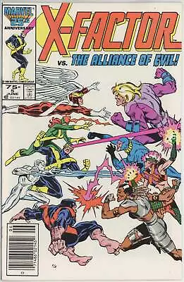 X-Factor #5 (1986) - 8.5 VF+ *1st Cameo Appearance Apocalypse* Newsstand • $22.39