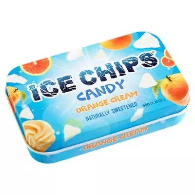 Ice Chips Candy Orange Cream 1.76 Oz By • $31.28