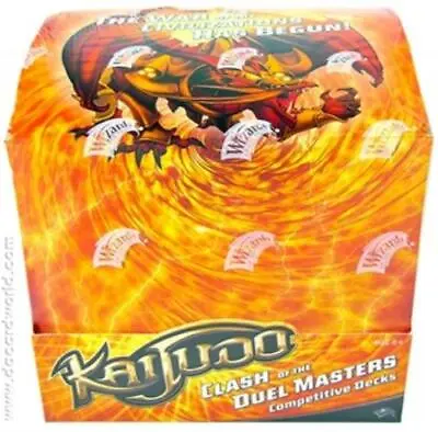 Kaijudo Skycrushers Might Starter Deck Display Box • $99