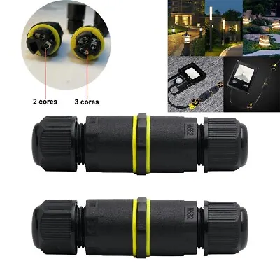 £3.75 • Buy Waterproof Junction Box Electrical Cable Wire Connector 240V Mains Outdoors IP67