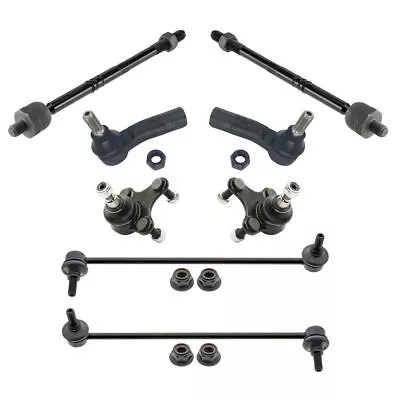 Front Lower Ball Joints Sway Bar Links Tie Rods 6pc For Volkswagen Jetta 06-14 • $171.60
