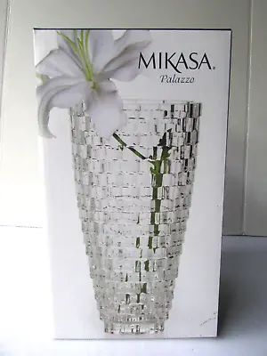 Mikasa Palazzo 9 Inch Crystal Vase # 5118771 - New In Open Box • $34.98