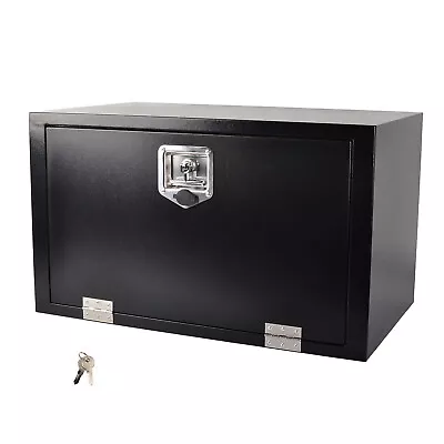 30 X18 X18  Steel Underbody Truck Tool Box Trailer Pickup Storage Toolbox Black • $165.99