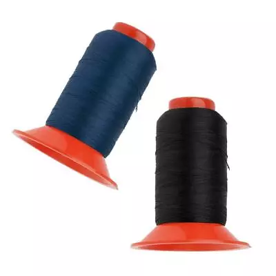 2 Pieces Strong Bonded Nylon Leather/Canvas/Tent/Awning/Backpack Sewing Thread • £10.55