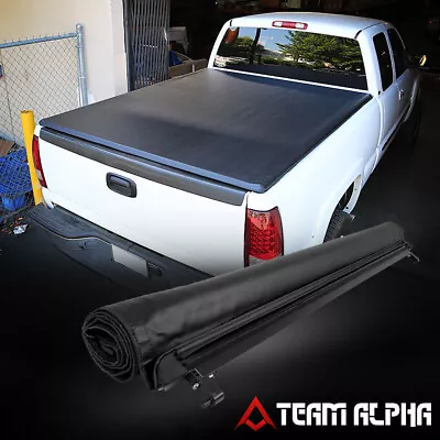 Fits 1994-2003 S10/S15/Sonoma 6ft Short Bed Soft Top Roll-up Truck Tonneau Cover • $147.88