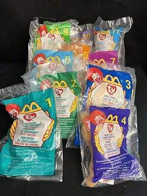 (10) Ty McDonalds Mini Teenie Beanie Babies 1999 Sealed #8 Missing* • $12