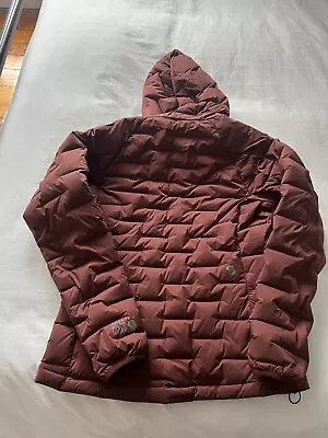 Mountain Hardwear Stretch Down Jacket Women Size S Rust Color • $50