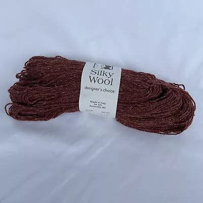 ELSEBETH LAVOLD SILKY WOOL YARN One Skein 50g Wool/Cotton/Silk/Viscose Color 16 • $19