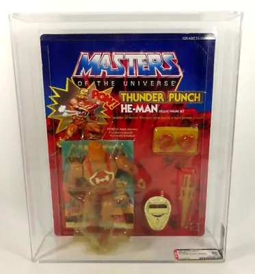 Vintage Thunder Punch He Man 1985 MOTU AFA 80Y Masters Of The Universe Original • $949.94
