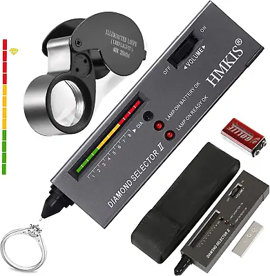 High Accuracy Gold Silver Test Kit Diamond Tester Precious Metal Testing Kit NEW • $26.88