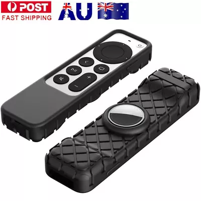 $11.96 • Buy Silicone Remote Protective Case Air Tag Cover For Apple TV 4K 2nd Gen Siri 2021