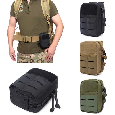 Tactical Molle Pouch Compact Utility Gadget Tools Organizer Waist EDC Pouch Bag • $8.99