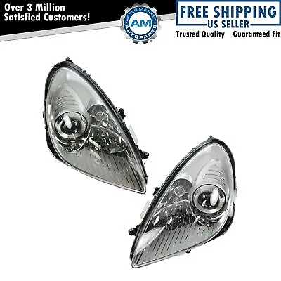 Halogen Headlight Headlamp Pair Set Of 2 For Mercedes Benz MB SLK Series • $366.13