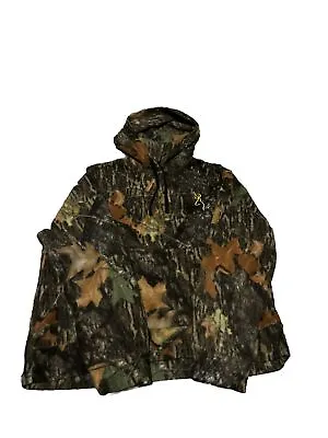 Browning Camo Camouflage Hoodie Hooded Sweatshirt Mens Large NWOT • $50