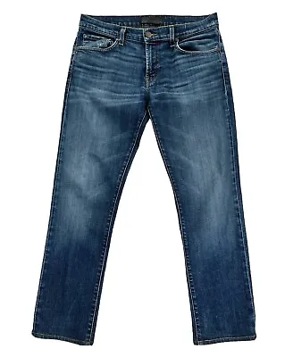 J Brand Tyler Jean Men’s 31 (33x28) Slim Straight Stretch Canis Blue Wash Denim • $28.95