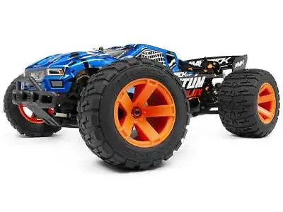 Maverick Quantium XT FLUX 80A 1/10 4WD Stadium Truck Blue/Orange MV150207 • £201.52