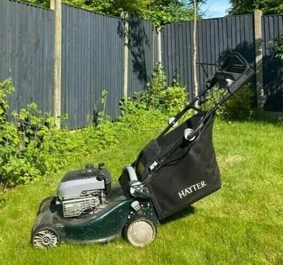 £200 • Buy Hayter Harrier 48 Lawn Mower - Used, Dark Green