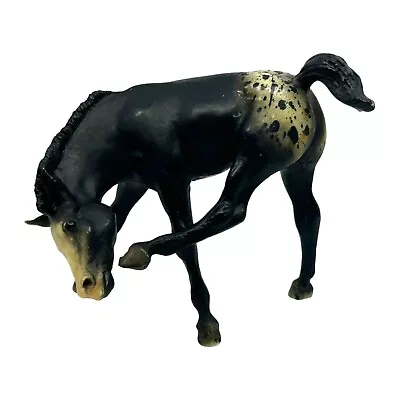 Breyer Black Appaloosa SCRATCHING FOAL #168 Traditional Vintage • $24.99