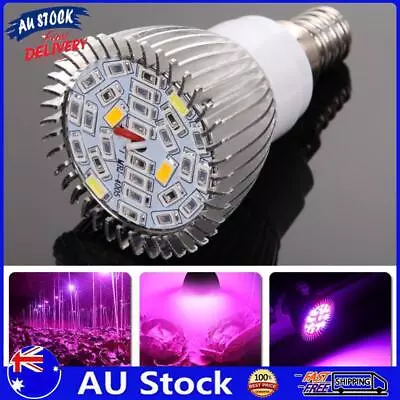 AU Full Spectrum 28W E14 LED Grow Light AC85-265V LED Growing Lamp Plant Light • $9.59