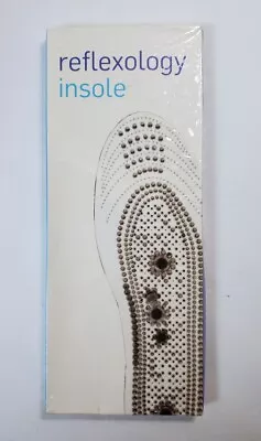 New REFLEXOLOGY INSOLE Cut To Fit Men & Women All Sizes Acupoints Magnets • $10