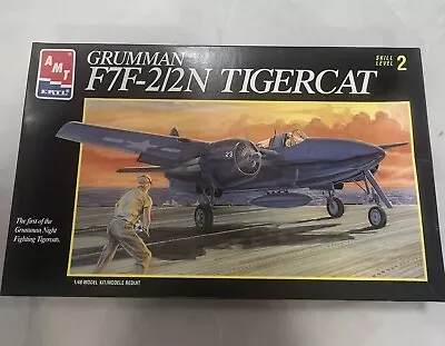 Grumman F7F-2/2 N  TIGERCAT   1/48 Scale By AMT/ERTL • $35.50