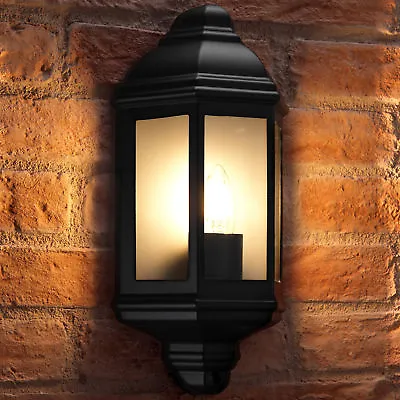 £14.99 • Buy Auraglow Traditional Outdoor Wall Lantern Retro Garden Light Light Bulb Included