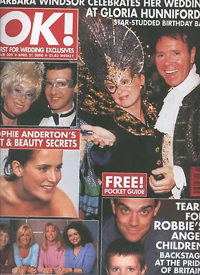 OK# 209 Barbara Windsor Robbie Williams Bill Wyman Sadie Frost Neeson Carerras  • £9.99