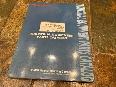 $44.10 • Buy TOYOTA 8FGCU 20 25 30 32 8FGU 15 18 Forklift Parts Manual Catalog G851-1