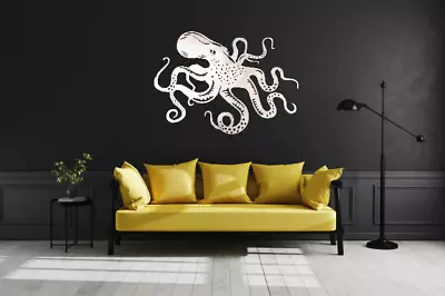 Giant Kraken Wall Hanging Perfect For Beach House Pool Area Tackle Room Man Cav  • $135