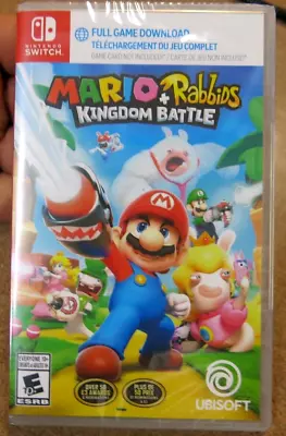 Nintendo Mario + Rabbids Kingdom Battle (Nintendo Switch) Download ONLY! NO CART • $15.49
