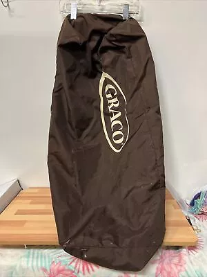 GRACO Pack N Play Playard Replacement Carry Storage Travel Bag BROWN 10 X 26  • $15