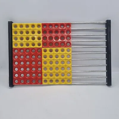 Stabo Fingerfit Abacus Colourful Made In West Germany 1970s • £14.99