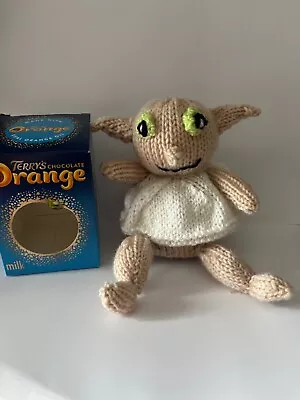 £8 • Buy Hand Knitted Harry Potter , Dobby Chocolate Orange Cover