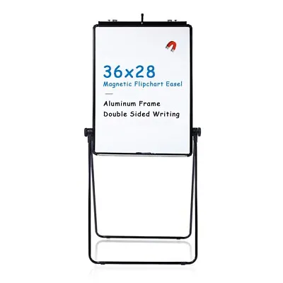 VIZ-PRO Portable White Board Easel Magnetic Dry Erase Board Double-Sided 28 X36  • $85.40