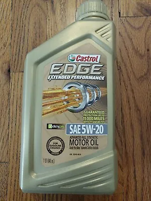 Castrol Edge Extended Performance 5w-20 • $8.57