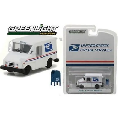 Greenlight 1:64 USPS LLV Long-Life Postal Delivery Vehicle With Mailbox - 29888 • $6.29