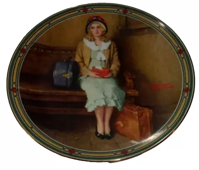 Norman Rockwell Collector Plate A Young Girl's Dream Edwin M. Knowles 1985 8.5  • £10.60