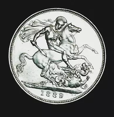 Victoria 1889 Crown • $28.63