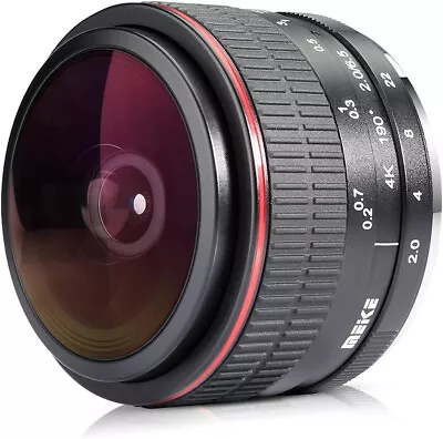 Meike 6.5mm F2.0 Ultra Wide Fisheye Lens For M4/3 • $80