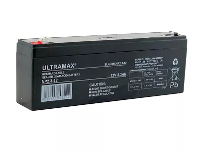 New REPLACEMENT 12V 2.3Ah / 2.1Ah Battery For ACCENTA 8 ALARM • £14.99