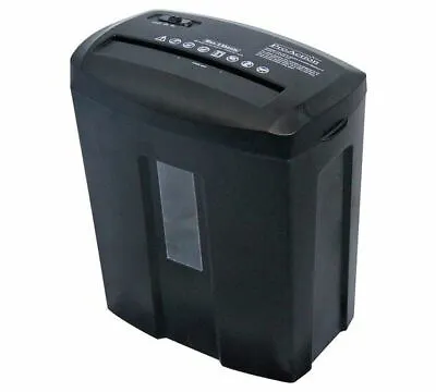 ProAction Paper Shredder 6 Sheet 15 Litre Micro Cross Cut A4 Auto On Reverse - O • £29.95