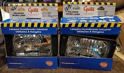 Grote Halogen Work Lamp 63161-5 Lot Of 2 Spot Light Heavy Duty Off Road New • $44.98