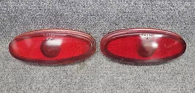 Pair Of Packard Glass Tail Light Brake Light Lenses 1949 - 1950 23 Series   • $74.99