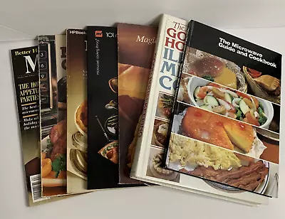 Lot Of 7  Microwave Cooking Cookbooks - Hardcover - Paperback • $6.99